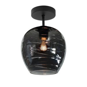 Highlight plafondlamp Fantasy – 1 lichts – 21 x 30 cm – zwart