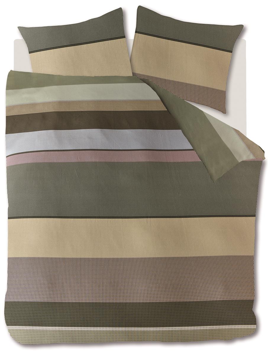 Kardol dekbedovertrek Sequins - 240x200/220 cm - groen