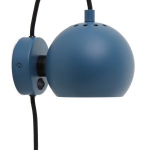 Frandsen wandlamp Ball – blauw – 16x12x10cm Frandsen wandlamp Ball – blauw – 16x12x10cm