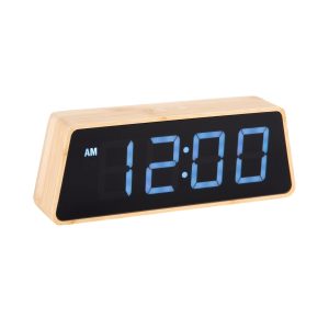 Karlsson wekker Changing Colour LED – bruin – 4.5x19x7cm – Vaderdag – Karlsson wekker Changing Colour LED – bruin – 4.5x19x7cm – Vaderdag –