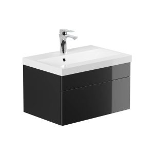 Home Deluxe Badkamermeubels WANGEROOGE Zwart S Home Deluxe Badkamermeubels WANGEROOGE Zwart S