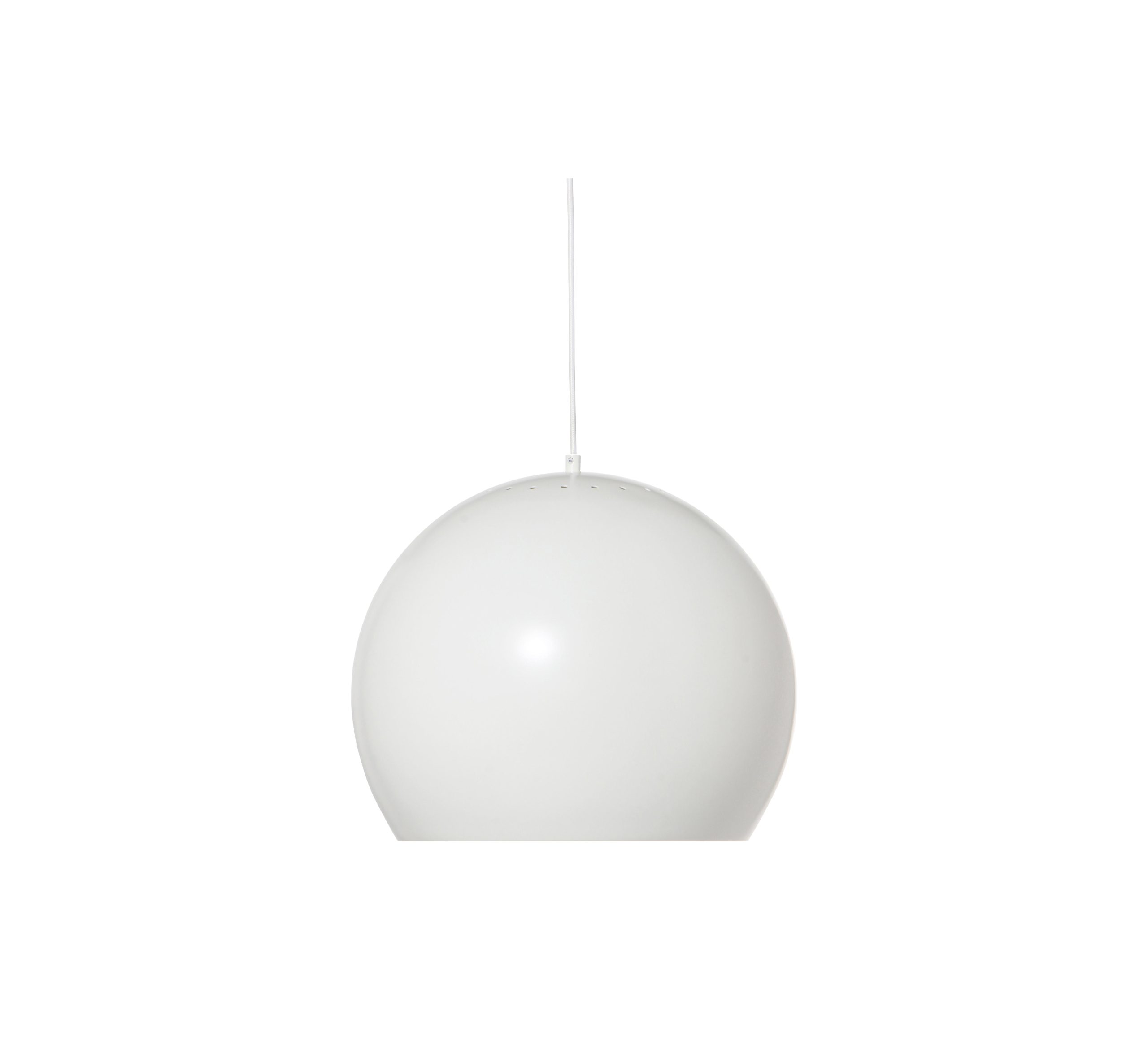 Frandsen hanglamp Ball - wit - 40x40x33cm