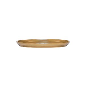 Hübsch lunchbord Amare – steenpoeder – ø23xh2cm Hübsch lunchbord Amare – steenpoeder – ø23xh2cm