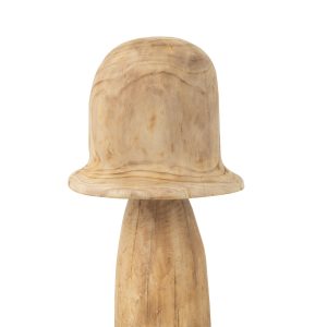 J-Line decoratie Paddenstoel Stolp – hout – naturel – large J-Line decoratie Paddenstoel Stolp – hout – naturel – large