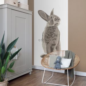 ESTAhome fotobehang konijn bruin – 100 x 279 cm – 159052 ESTAhome fotobehang konijn bruin – 100 x 279 cm – 159052