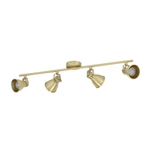 EGLO spot Seras – gu10 – 4 lichts – 77 cm – goud EGLO spot Seras – gu10 – 4 lichts – 77 cm – goud