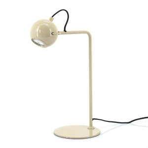 FurniLux Tafel lamp camera – beige – 29x18x46 cm