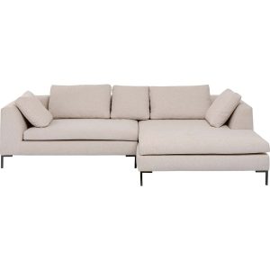 Kare Design Hoekbank Gianna 290cm creme rechts Kare Design Hoekbank Gianna 290cm creme rechts