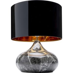 Kare Design Tafellamp Mamo Deluxe – grijs en zwart