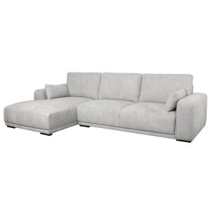 Furnhouse chaise longue bank links California – Lichtgrijs – Stof – 10