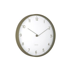 Karlsson wandklok Sencillez – groen – Ø30cm Karlsson wandklok Sencillez – groen – Ø30cm
