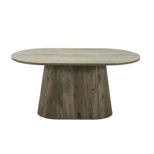 Giga Meubel Eettafel Sylla – Ovaal Donkerbruin Hout – 160x90x75cm Giga Meubel Eettafel Sylla – Ovaal Donkerbruin Hout – 160x90x75cm