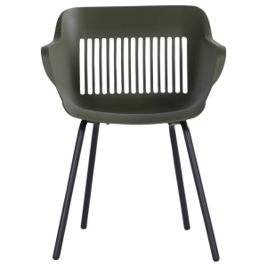 Hartman Tuinstoel Jill Rondo – Groen Kunststof – Set Van 2