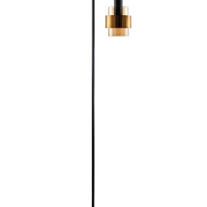 Freelight vloerlamp Chiasso – 1 lichts – 28 x 170 cm – zwart goud Freelight vloerlamp Chiasso – 1 lichts – 28 x 170 cm – zwart goud