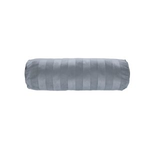KAAT Amsterdam decoratiekussen Softy Stripe – 22×70 cm – blauw grijs