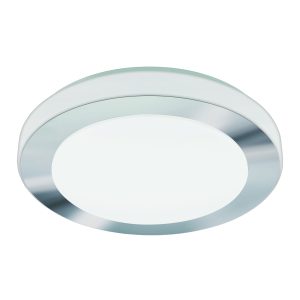 EGLO wand/plafondlamp Led Carpi – ø38,5cm – wit, chroom
