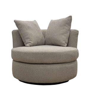 Giga Meubel Fauteuil Thony – Metaal/Schuimstof/Grenen – Taupe Giga Meubel Fauteuil Thony – Metaal/Schuimstof/Grenen – Taupe