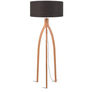 GOOD&MOJO vloerlamp Annapurna – grijs – Ø60cm