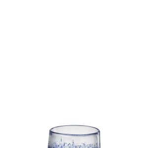J-Line windlicht – glas – blauw