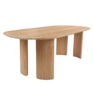Giga Meubel Eettafel Reno – Ovaal Naturel Hout – 240x100x76cm Giga Meubel Eettafel Reno – Ovaal Naturel Hout – 240x100x76cm