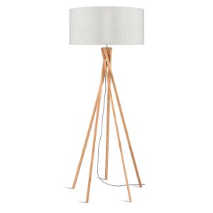 GOOD&MOJO vloerlamp Kilimanjaro – bruin – Ø60cm GOOD&MOJO vloerlamp Kilimanjaro – bruin – Ø60cm