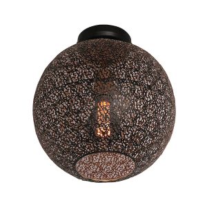 Freelight plafondlamp Oronero – 1 lichts – 30 x 30 cm – zwart Freelight plafondlamp Oronero – 1 lichts – 30 x 30 cm – zwart