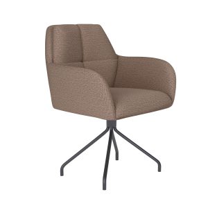 Housecraft Living Pete Eetkamerstoel Draaibaar Metaal Spider Taupe Housecraft Living Pete Eetkamerstoel Draaibaar Metaal Spider Taupe