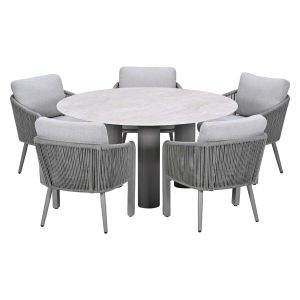 Garden Impressions Tuinset Ryan 6-delig – Finn tuintafel Ø150 cm Garden Impressions Tuinset Ryan 6-delig – Finn tuintafel Ø150 cm