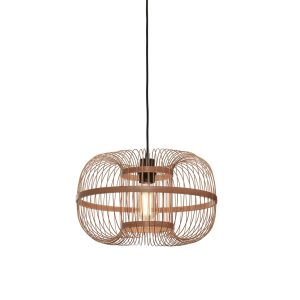 GOOD&MOJO hanglamp Hokkaido – bruin – Ø25cm GOOD&MOJO hanglamp Hokkaido – bruin – Ø25cm