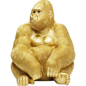 Kare Design Woonaccessoires gorilla XL 76cm goud Kare Design Woonaccessoires gorilla XL 76cm goud