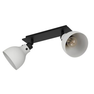 EGLO spot Matlock – e27 – 52 cm – grijs/zwart – staal EGLO spot Matlock – e27 – 52 cm – grijs/zwart – staal