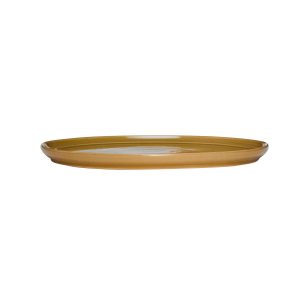 Hübsch dinerbord Amare – steenpoeder – ø28xh2cm Hübsch dinerbord Amare – steenpoeder – ø28xh2cm