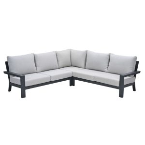 Garden Impressions Loungeset Sorelli 3-delig – donker grijs