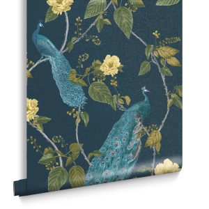 Graham & Brown Vliesbehang – Resplendence Navy – 10mx52cm