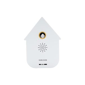 Karlsson ornament Sound Box Modern Cuckoo – wit – 12×7.5×11.5cm – Vade Karlsson ornament Sound Box Modern Cuckoo – wit – 12×7.5×11.5cm – Vade