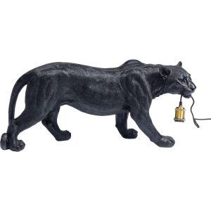 Kare Design Tafellamp – panter – zwart