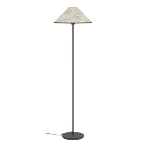 EGLO vloerlamp Oxpark – e27 – 146,5 cm – zwart/wit/groen – bamboe EGLO vloerlamp Oxpark – e27 – 146,5 cm – zwart/wit/groen – bamboe