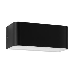 EGLO wandlamp Sania 4 – led – 20 cm – zwart/wit EGLO wandlamp Sania 4 – led – 20 cm – zwart/wit