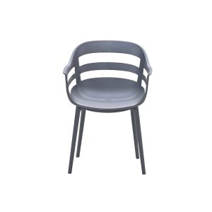 Garden Impressions tuinstoel Sunny donker grijs – set van 2