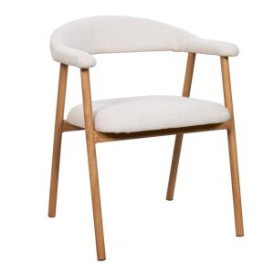 Giga Meubel Eetkamerstoel Mila – Beige/Naturel – Zithoogte 48cm – Set Giga Meubel Eetkamerstoel Mila – Beige/Naturel – Zithoogte 48cm – Set