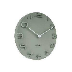 Karlsson wandklok – groen – Ø42cm