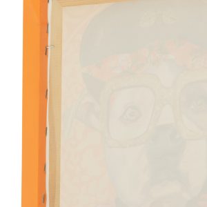 J-Line wanddecoratie Hond Popart – canvas – mix – small