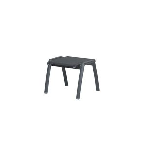 Gala voetenbank – carbon black – antraciet Gala voetenbank – carbon black – antraciet