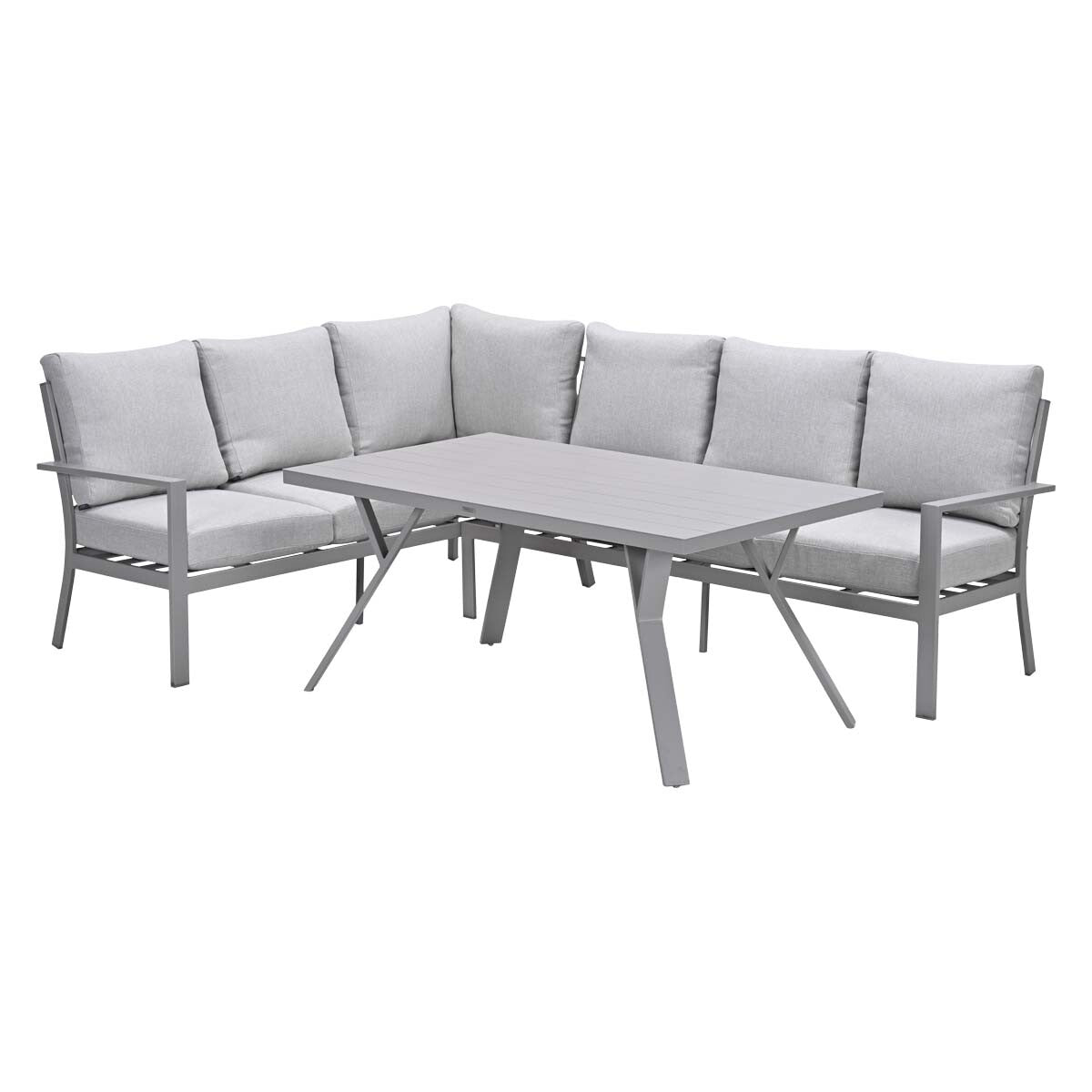 Garden Impressions lounge dining set Senja valley sand - 3-delig links