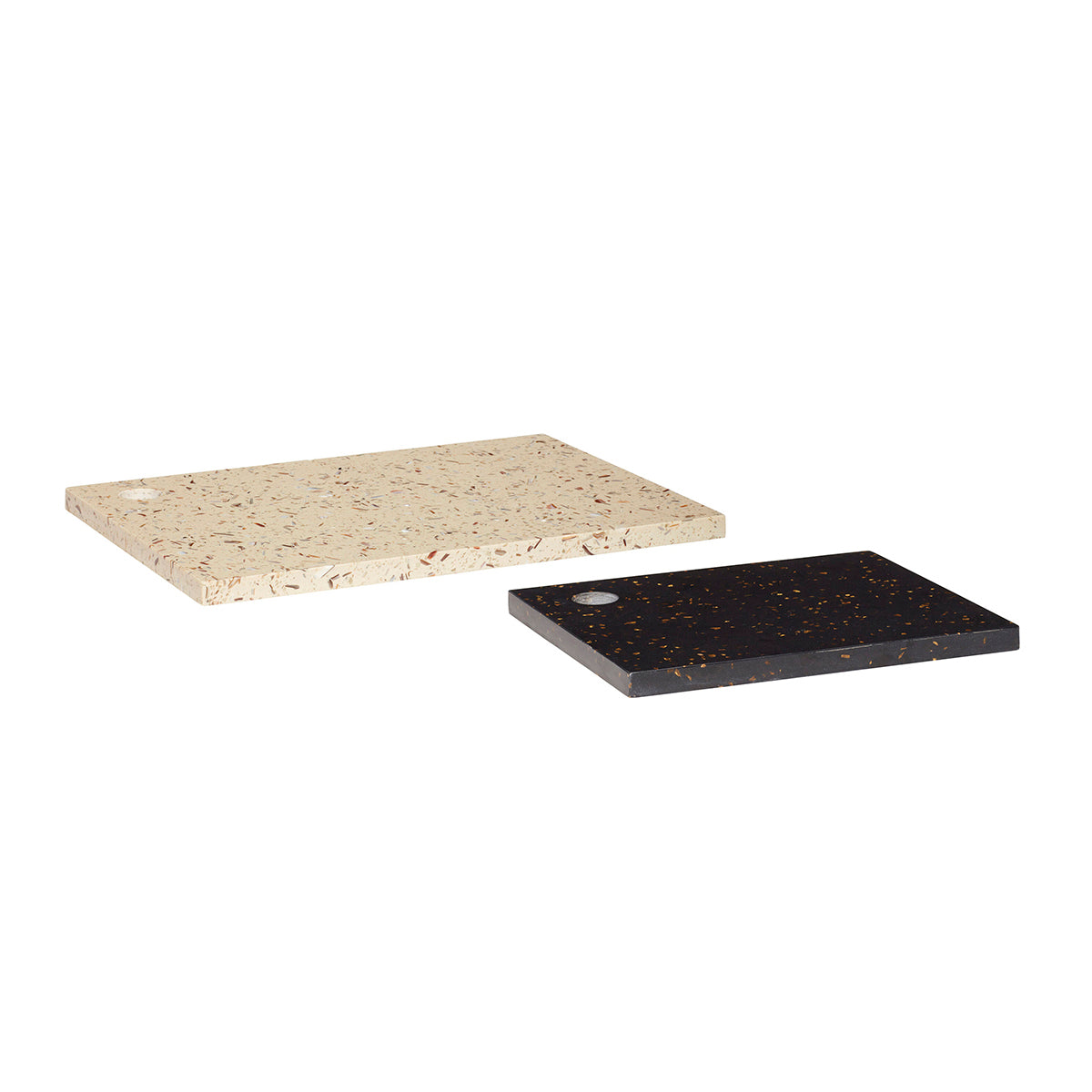 Hübsch borden Shade - terrazzo - 19x23xh2, 35x24xh2cm