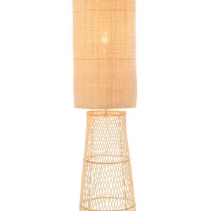 J-Line lamp Room – linnen/bamboe – naturel
