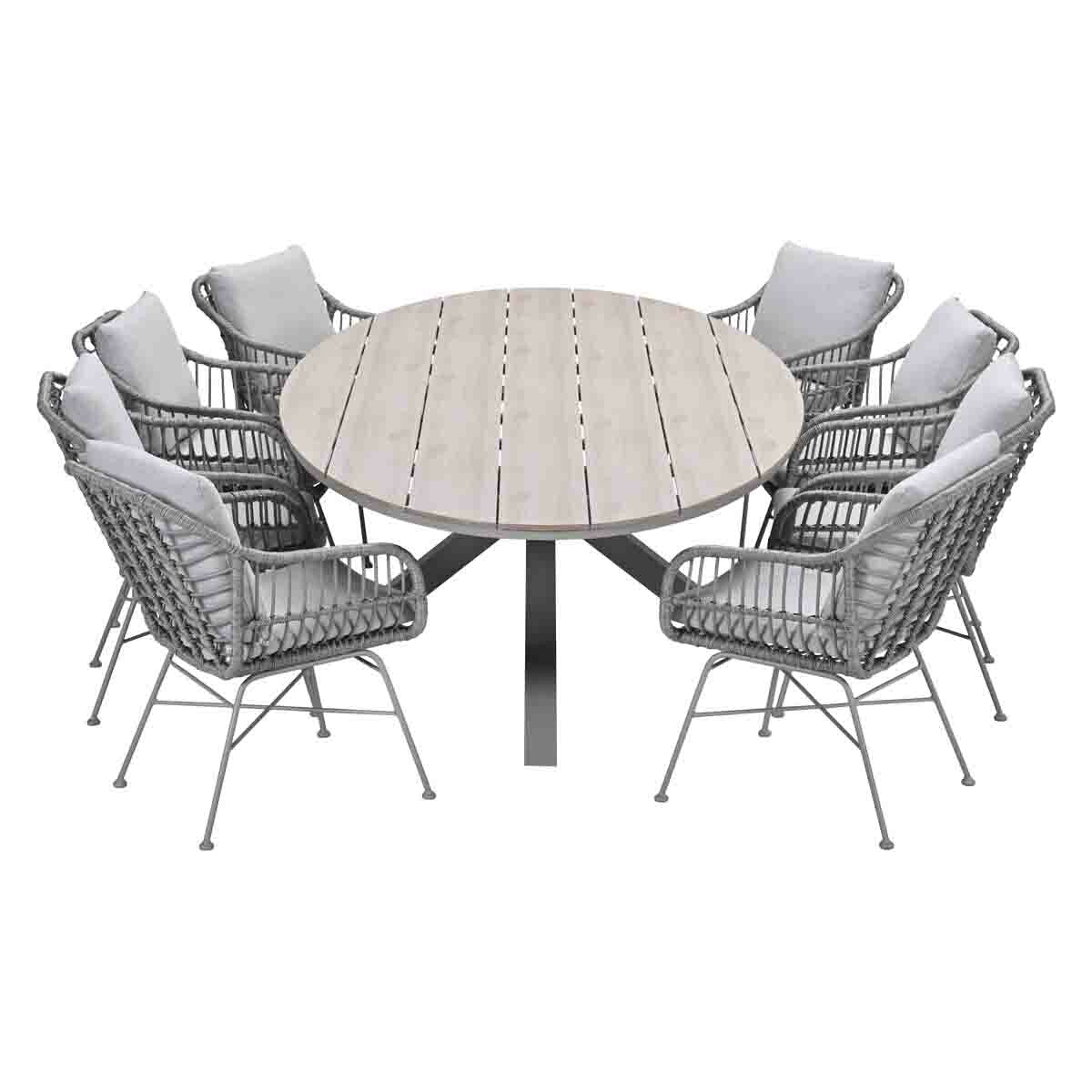 Garden Impressions tuinset Lucas - Tulli - valley sand - 280x140 cm -