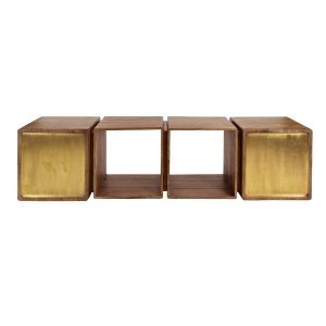 Giga Meubel Dressoir Brass – Naturel Hout – 169x36x41cm Giga Meubel Dressoir Brass – Naturel Hout – 169x36x41cm
