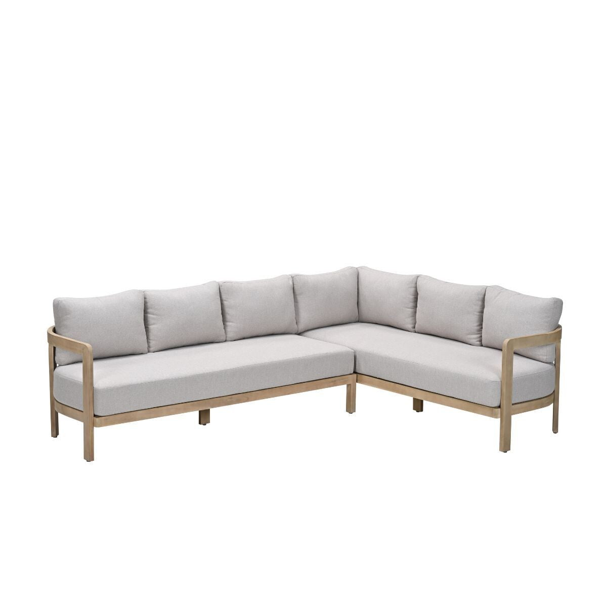 Garden Impressions Lounge dining set Sirocco 2-delig rechts - grey san