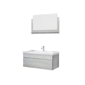 Home Deluxe Badkamermeubelset WANGEROOGE Grijs M Home Deluxe Badkamermeubelset WANGEROOGE Grijs M